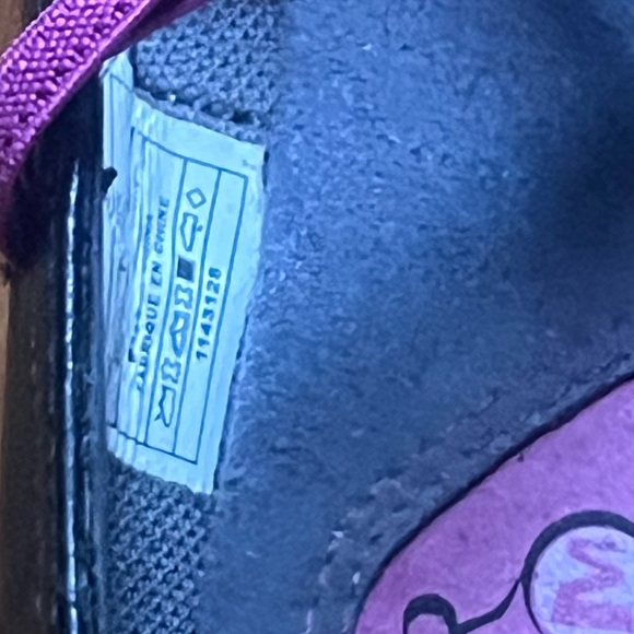 Merrell Mary Jane Evera Womens Size 9.5 Shoes Black Leather Pink Straps Heels - Picture 4 of 11